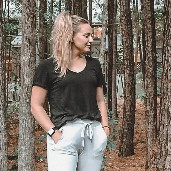 Rokwolf Iron Gate Grey Pima Women's Essential Tee - Picture 1 of 3